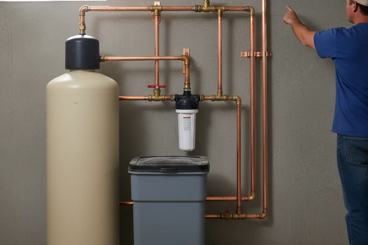Whole-house water treatment system installed in Gandeeville